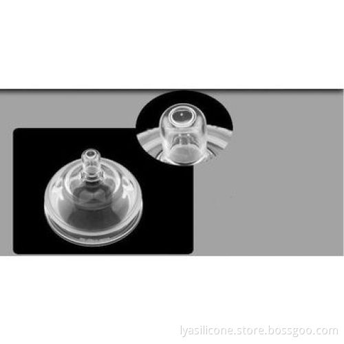 Silicone baby bottle nipples, wide-neck, OEM manufacturer